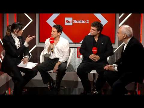 Intervista a Leo Gassmann e Aiello (Quarta Serata) - Radio2 a Sanremo 2026