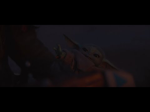 Baby Yoda (Grogu) tries to heal Mando - The Mandalorian Season One (2019)