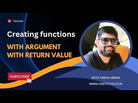 Javascript Tutorial Creating Functions With Arguments And Return Values