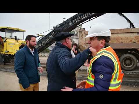 FALERO: "EN MARZO QUEDARA PRONTA RECONSTRUCCION DE RUTA 23 ENTRE CORTINAS Y RUTA 3"