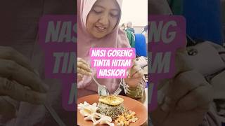Download lagu WOW...NASI GORENG TINTA HITAM ⁉️ Naskopi #kuliner #foodreview #nasigoreng #nasgor #food #shortvideo mp3