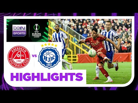 Aberdeen v HJK Helsinki | Europa Conference League 23/24 | Match Highlights