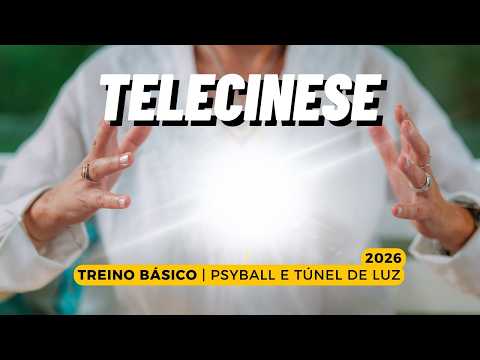 TELECINESE Como Fazer PSI BALL 2026 | Treino Iniciante | Kinétia Verdadeira Telecinese
