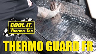 Ohnivzdorný tlumící koberec Thermotec (Thermo guard FR) 1,2 x 1,8m - jednostranný - samolepící