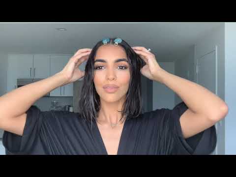 3 min wet hair look (Quick and Easy)