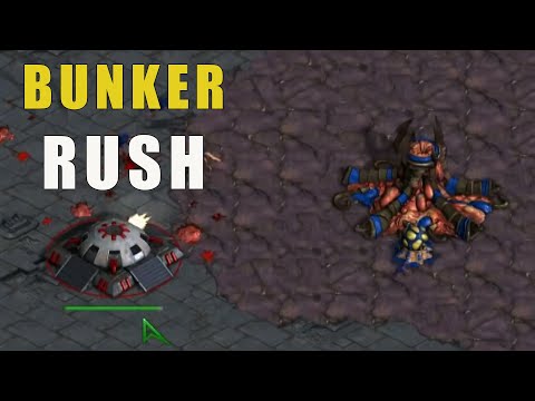 Bunker Rush in StarCraft Remastered