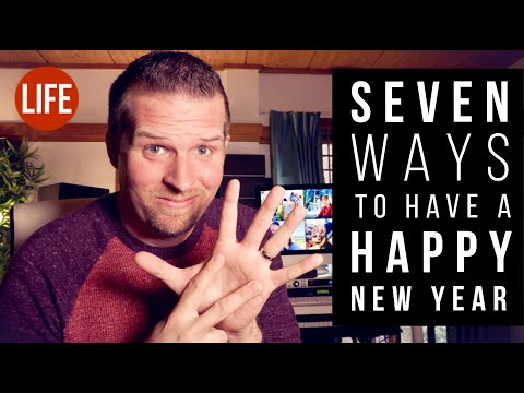 新年快樂的7個方法｜生活箴言--------。 (7 Ways to Have a Happy New Year | Words of Life)