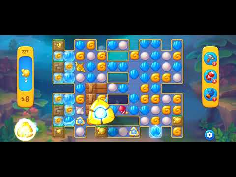 Fishdom level 2,271 completed #mobilegame #mobilegamer