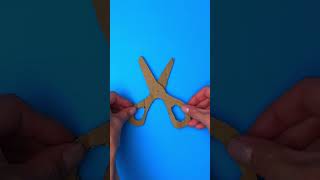 Download lagu ✂️📦 Cardboard Scissors DIY! | Easy Fun Craft for Kids 🎨🌟 #kids #fun mp3