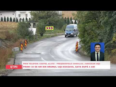 PRIMII 30 DE KM DIN DRUMUL IASI SUCEAVA GATA DUPA 4 ANI