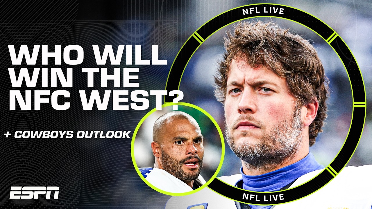 Will the Rams or Seahawks win the NFC West? 🤔 + Are the Cowboys contenders? | NFL Live