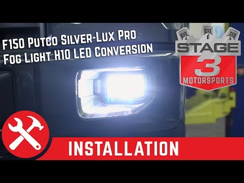 1999-2017 F150 Putco Silver Lux Pro Fog Light H10 LED Conversion Kit Install