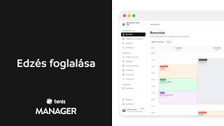 Edzés foglalása