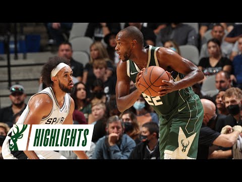Highlights: Bucks 121 - Spurs 111 | 10.23.21