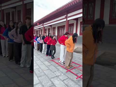 跳竹竿哈哈哈哈 #戶外舞棍