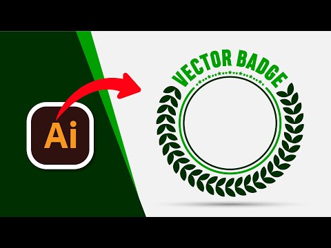 How to create Vector Badge in Adobe illustrator