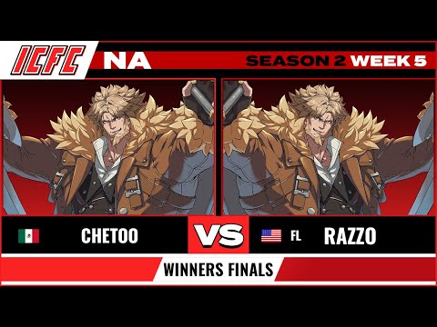 Chetoo (Leo) vs Razzo (Leo) Winners Finals - ICFC GGST NA Season 2 Week 5