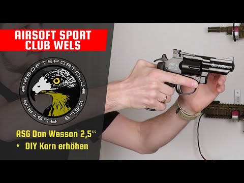 ASG Dan Wesson 2,5" Revolver - Da muss das Zielen klappen!