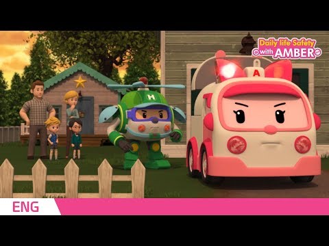 ???? Daily life Safety with AMBER | EP 01~26 | Robocar POLI | Kids animation
