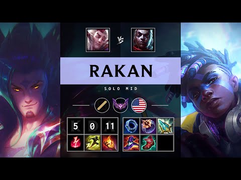 Rakan Mid vs Ekko - NA Master Patch 25.08