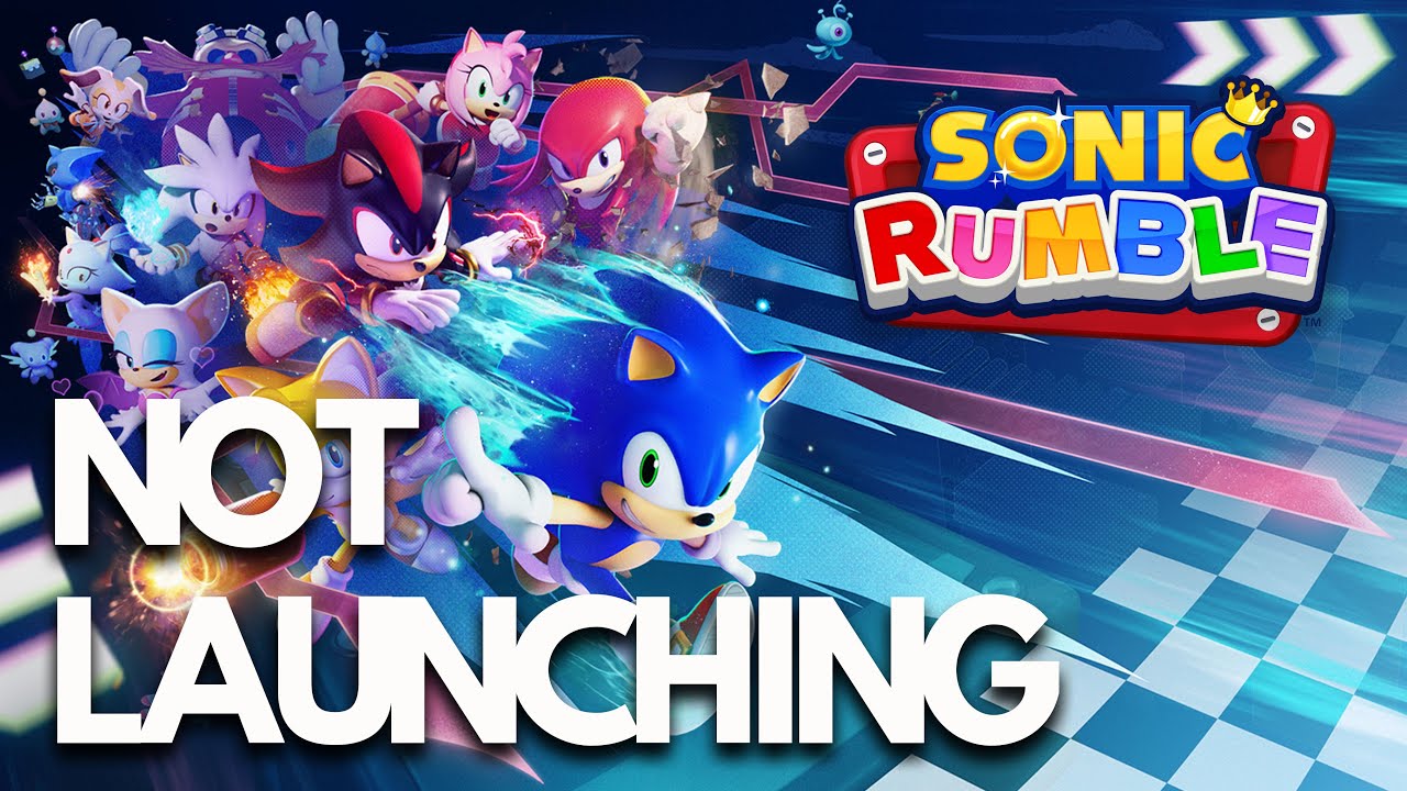 Sonic Rumble Not Launching/Unity Crash/Freezing/Not Loading/Crashing/Black Screen on PC FIX🎮🔥