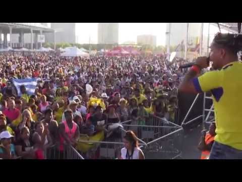 Jose Victoria En El Forum De Barcelona (Fiestas Patrias De Ecuador 2014)