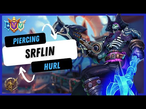 Piercing Through Enemies Srflin (Grand Master) Hurl 206K+ Dmg Paladins Ranked Competitive
