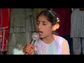 Little Girl Singing Smoothing Voice