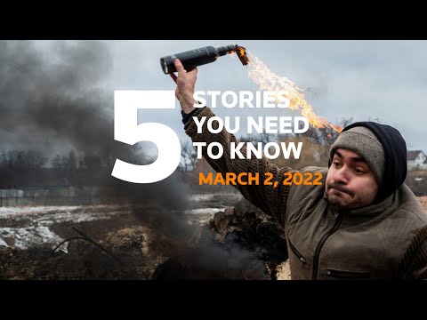 March 2, 2022: Ukraine's Kherson, Biden closes U.S. airspace, Airstrikes in Kharkiv, Oil, Hong Kong