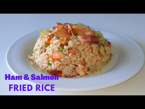 How To | Ham And Salmon Fried Rice