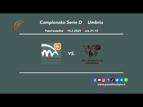 Highlights Serie D Umbria 2022-2023 - Pontevecchio Basket vs. Editec Pallacanestro Cannara