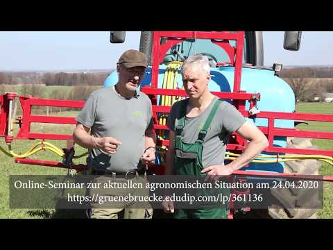 Dietmar Näser und Friedrich Wenz im Dialog mit Landwirten, 24.04.2020