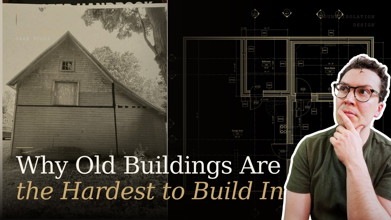 Why Old Buildings Are the Hardest Places to Build a Recording Studio