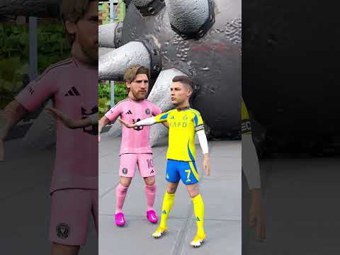 M10, CR7 and Player Football Lava Trap!!!. Help them. 🥺