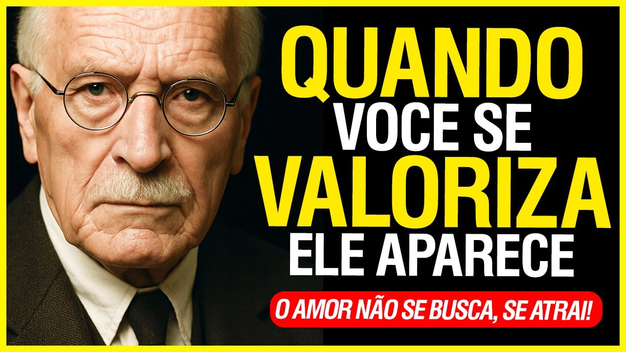 O AMOR QUE VOCÊ ATRAI QUANDO DEIXA DE PRECISAR DELE... - Carl Jung Psicologia