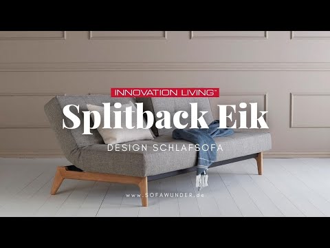 Innovation® SPLITBACK EIK Schlafsofa - Eine Kombination aus Design und Funktion | Sofawunder.de