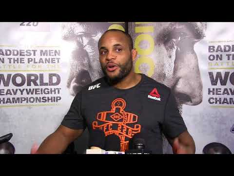 UFC 220 - Daniel Cormier Media Scrum