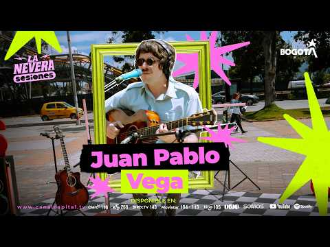 Juan Pablo Vega: una voz inconfundible al ritmo de una ciudad que no para en La Nevera Sesiones