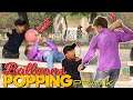 Balloons Popping Prank Funny Reactions New Talent