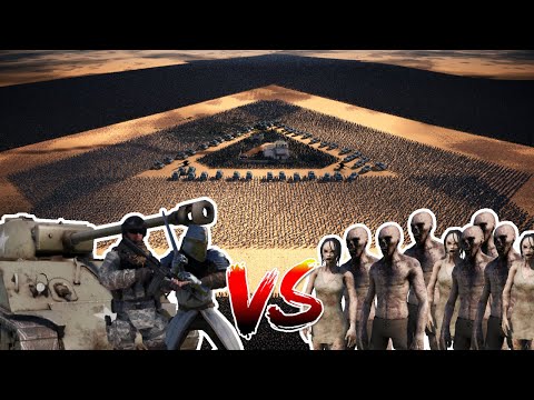 18,000 Knights and Soldiers VS 1,500,000 Zombies! Ultimate Epic Battle Simulator 2 | UEBS 2