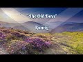 The Old Boys - Runrig (lyrics)