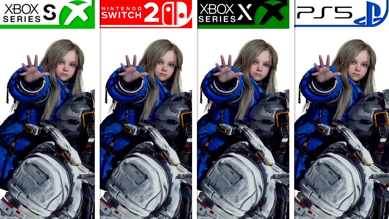 Pragmata | Switch 2 - PS5 - Xbox Series S/X | Final Graphics Comparison