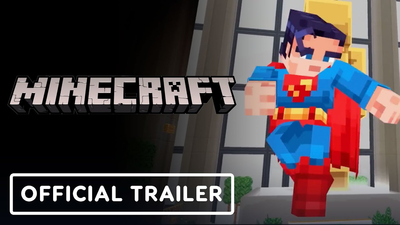 Minecraft - Official Superman DLC Teaser Trailer