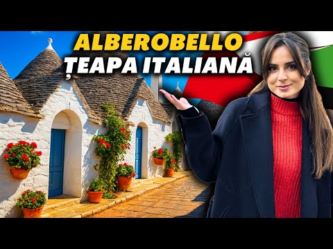 Țeapa ITALIANĂ care a devenit ATRACTIE MONDIALĂ  | Alberobello, Italia🇮🇹