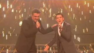 The X Factor 2009 - Joe &amp; George Michael: Don&#39;t Let The Sun - Live Show 10 (itv.com/xfactor)