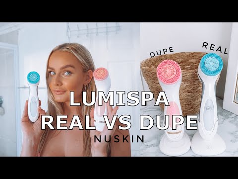 Nuskin LUMISPA REAL VS DUPE? Which one is better? REVIEW