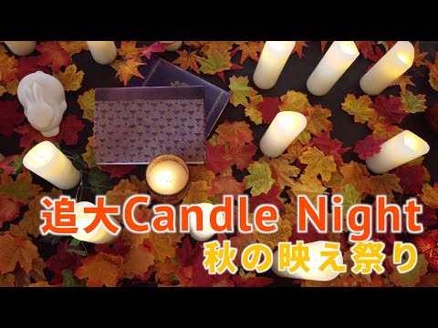 情報学科 LEDキャンドルで秋を演出～追大Candle Night「秋の映え祭り」（追手門学院大学）