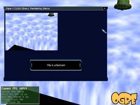 Ogre Direct Rendering to CEGUI Window