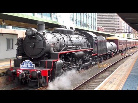 Australian Trains - Steam Locomotives in Action, 2020 Review.