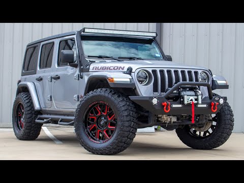AWT Jeeps - Rubicon Jeep Wrangler JL on Custom 20x9.5 Black Rhino Reaper Wheels w/37" Tires